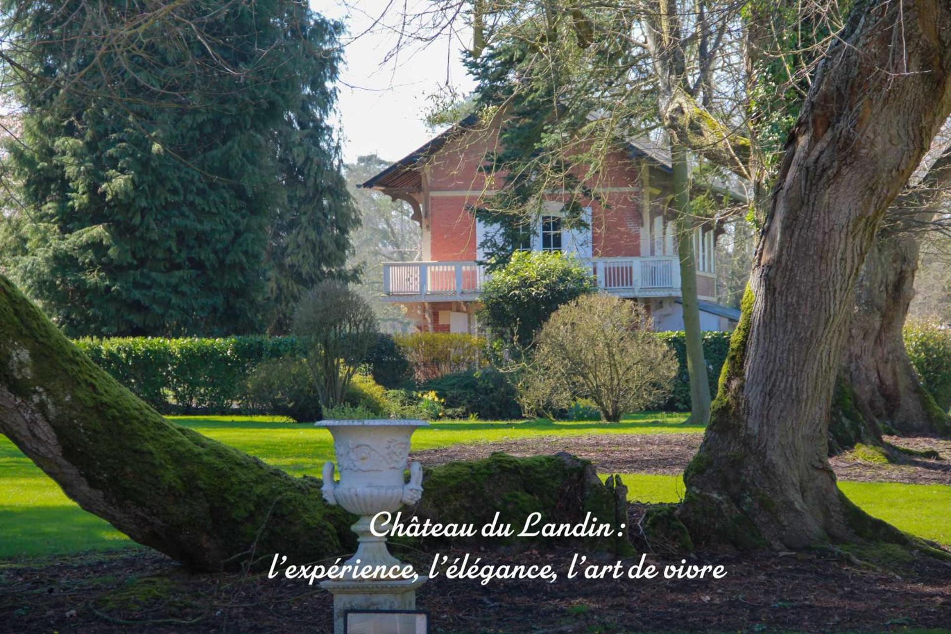Chateau Du Landin - Bains Nordiques Le Landin Esterno foto