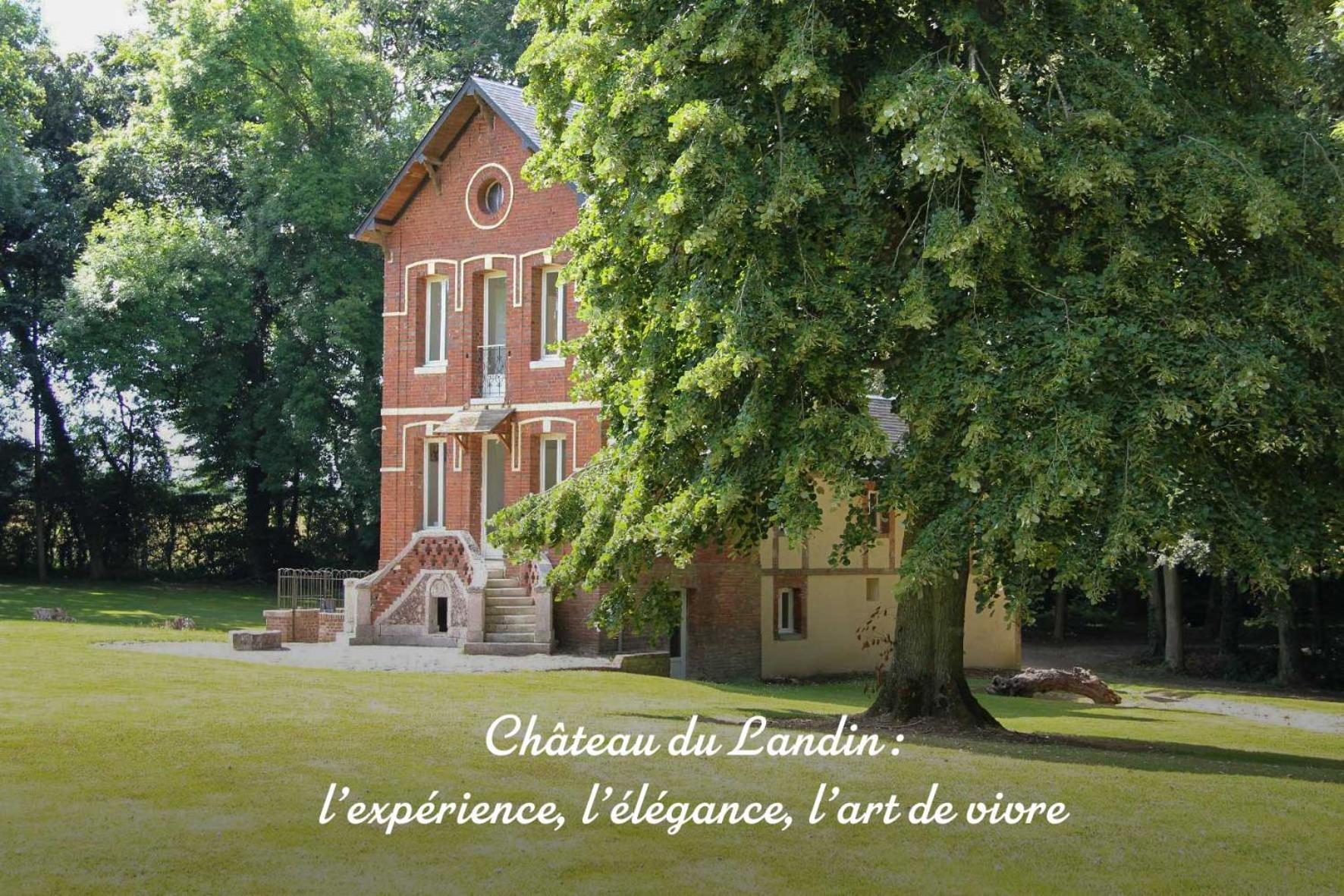 Chateau Du Landin - Bains Nordiques Le Landin Esterno foto